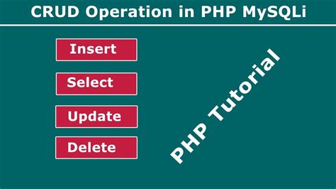 CRUD Operation In PHP MySQLi Select Insert Update Edit Delete In PHP MySQLi E CODEC YouTube