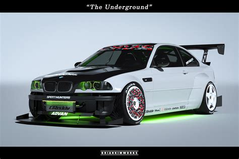 Artstation Bmw M3 E46 The Underground Custom Concept