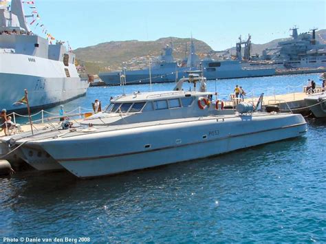 South African Navy Inshore Patrol T Craft Class Vessels Harbour