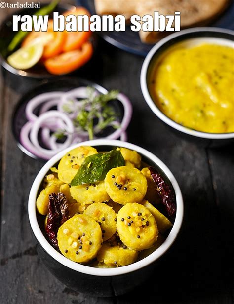 Raw Banana Sabzi Recipe South Indian Raw Banana Sabzi Kache Kele