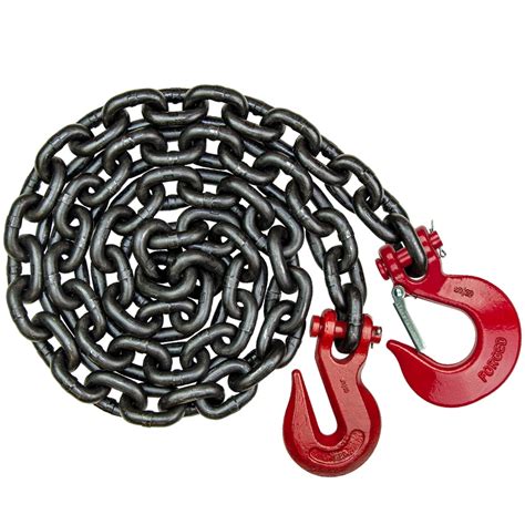 Vulcan Bindersafety Chain With Grab And Sling Hooks Heavy Duty Grade