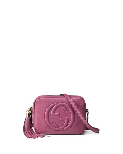 Gucci Soho Leather Disco Bag Pink