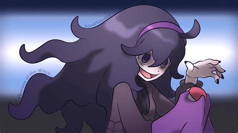 For My Last Pokemon Entry In My Inktober I Did My Best Recreate A Hex Maniac S Battle Sprite