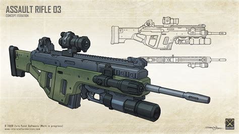 Future Assault Rifle Concept
