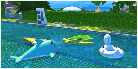 Josie Deco Pool Floats Sims 4 Sims 4 Toddler Sims 4 Update