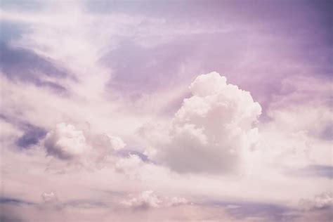 Cloudy Sky Nature Sky Cloud Purple Outdoors Pink Background