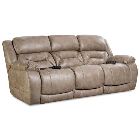 Homestretch 158 158 37 17 Casual Power Reclining Sofa With Power Headrests Gill Brothers