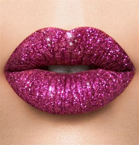 Merlot And Purple Passion Glitter Lips Pink Glitter Lipstick Glitter