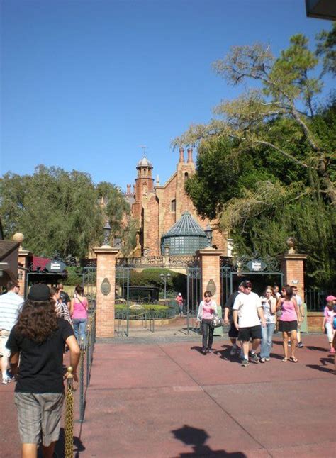 The Haunted Mansion The Magic Kingdom Walt Disney World Haunted