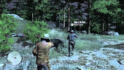 Red Dead Redemption Funny Bear Hunting Gameplay Youtube