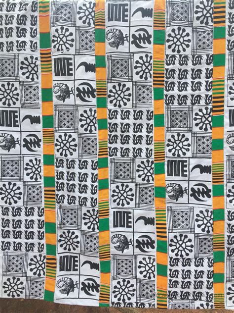 Adinkra Cloth African Beads And Fabrics