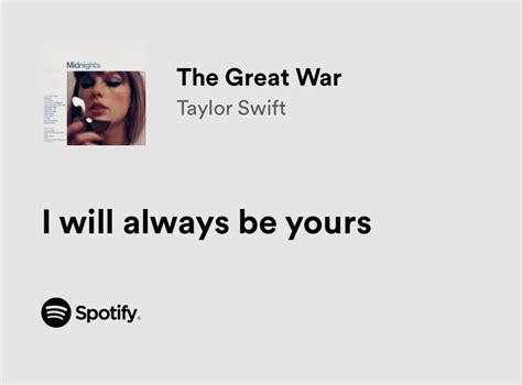 Lyrics You Might Relate To On Twitter Taylor Swift The Great War