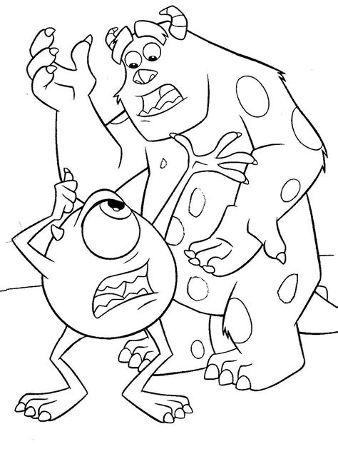 monsters inc mike coloring pages guide coloring page guide