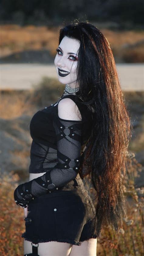Kristiana Gothic Outfits Goth Beauty Goth Model