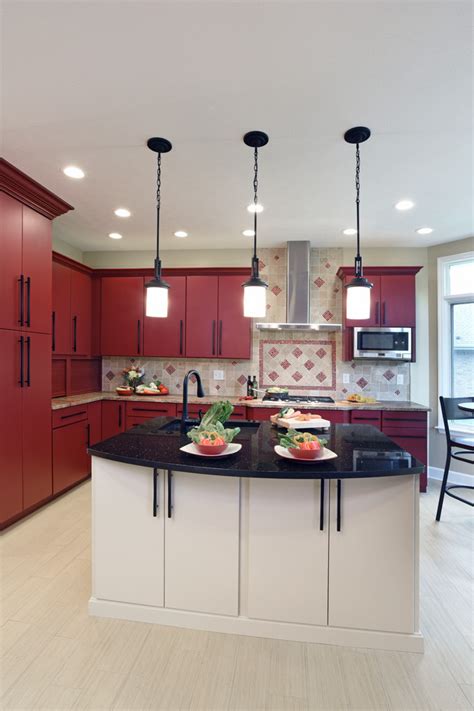 Maybe you would like to learn more about one of these? Centerville Cranberry Kitchen - Transitional - Kitchen ...