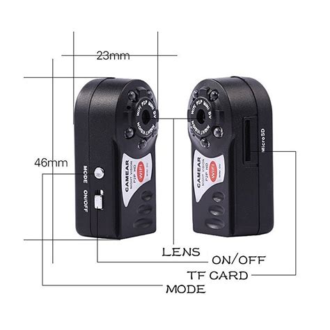 buy q7 mini wifi dvr video camera recorder wireless wi fi ip camcorder night vision camera