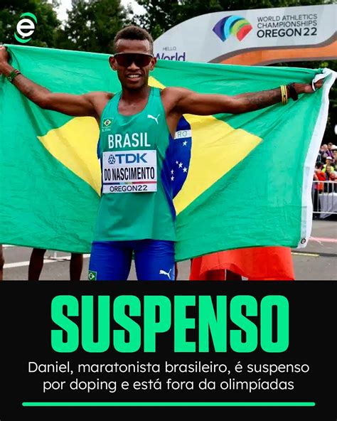 O maratonista Daniel Nascimento também conhecido como Danielzinho foi