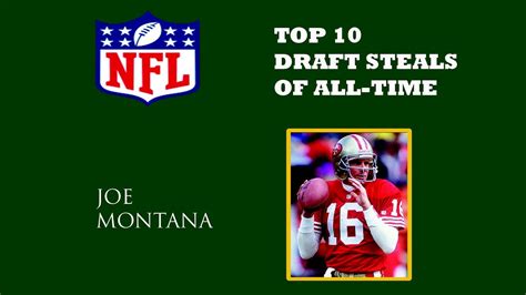 Nfl Top 10 Draft Steals Of All Time Youtube