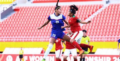 Filipino Football Aff Womens Indonesia 3 3 Philippines