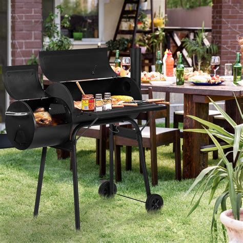 Portable fire pits can be used for backyard barbecues, parties, and pretty much any outdoor event where the ambiance of a fire at night is welcoming and warming. BBQ Grill Charcoal Barbecue Outdoor Pit Patio Backyard ...