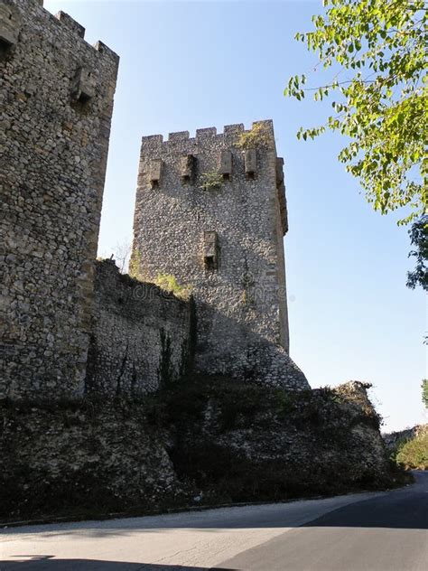 Fortress Of Monastery Manasija In Serbia Stock Photo Image Of Citadel