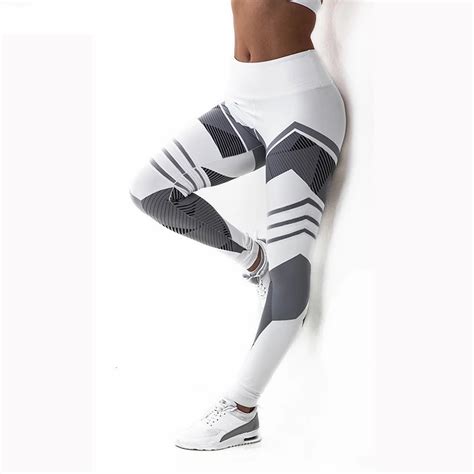 Buy High Waist Printing Women Fitness Legging Slimming Workout Pants