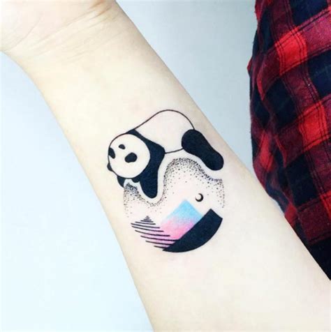 25 Perfectly Cute Panda Tattoos Tattooblend