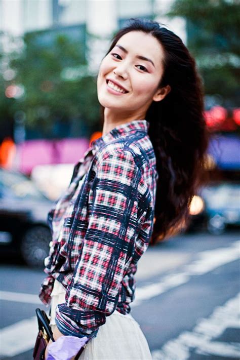 Picture Of Liu Wen Street Style Models Fashion Victoria Secret