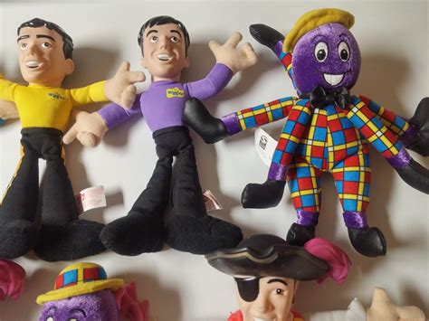 The Wiggles Plush Lot Captain Feathersword Greg Jeff Anthony Henry 9