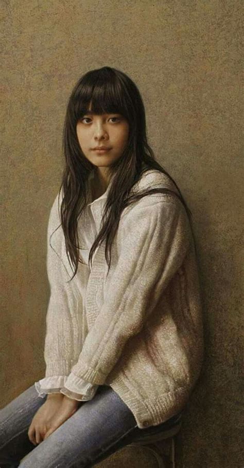 Super Realism Drawing Artist Leng Jun Potrait Painting Woman Painting Figure Painting