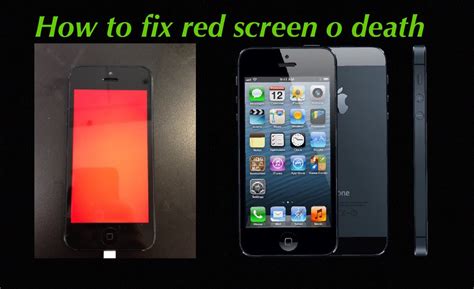 Solutions For When Your Iphone Encounters A Red Screen Death
