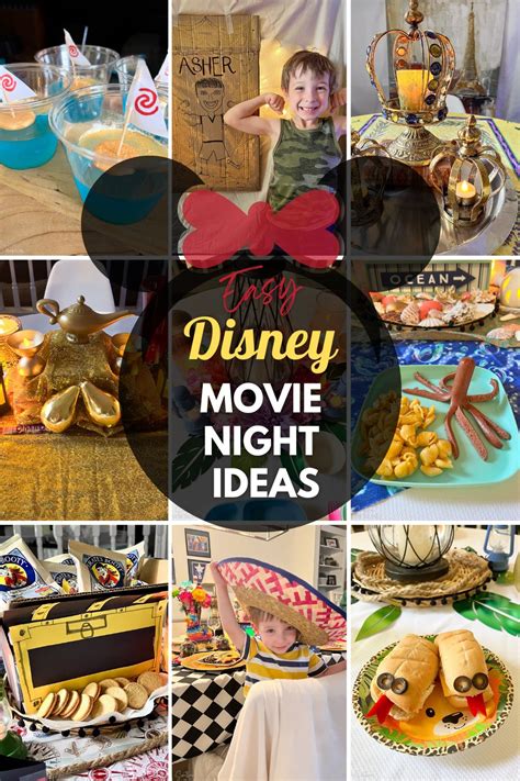 15 Easy Disney Dinner And Movie Night Ideas For Magical Memories