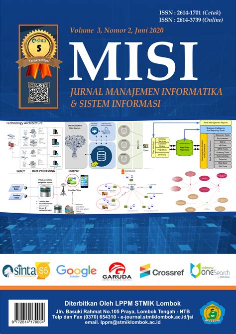Jurnal msi menerbitkan jurnal 4 kali dalam setahun yaitu bulan maret, juni, september dan desember. Jurnal Internasiol Sistem Informasi Manajemen ...