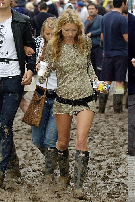 13 Kate Moss Glastonbury Looks That Defined Festival Fashion Casual