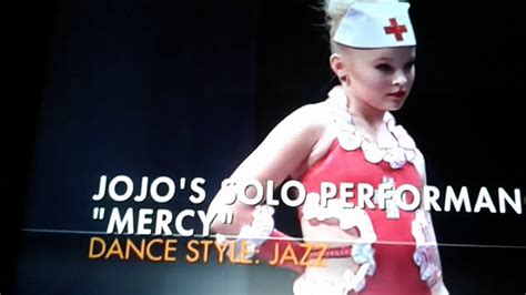 Jojo Siwa Solo Mercy Dance Moms S6e8 Youtube