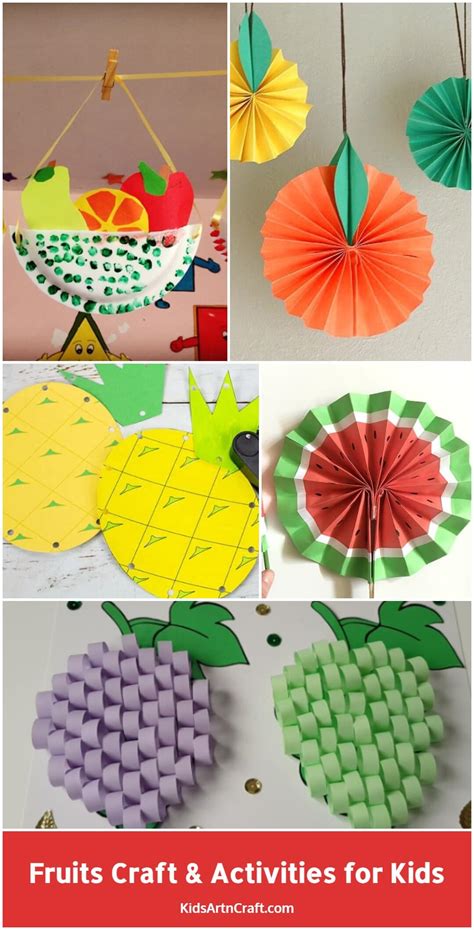 Fruits Crafts And Activities For Kids Kids Art And Craft
