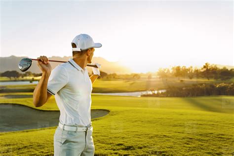 Professional Golfer At Golf Course Stock Photo 130295 Youworkforthem