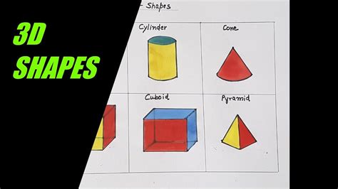 How To Draw A 3d Shape Step By Step At Drawing Tutorials