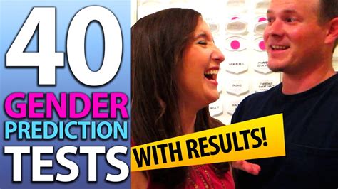 40 Gender Prediction Tests With Results Youtube