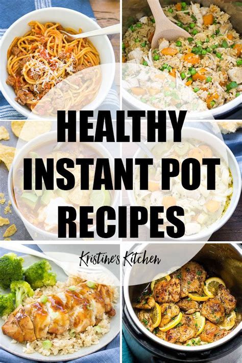 Easy Healthy Instant Pot Recipes The Best Clean Eating Pressure Cooker