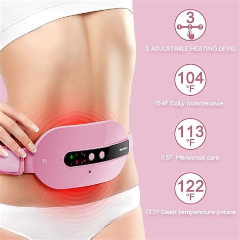 Menstrual Heating Pad Heating Pad For Back Pain With Heat Levels And