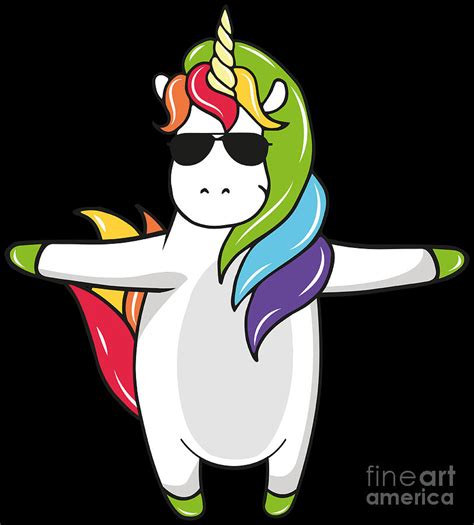 Tpose Meme Tposing Rainbow Unicorn Digital Art By Festivalshirt Pixels