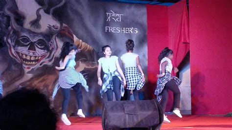 vnit nagpur 2k18 freshers girls x dance youtube