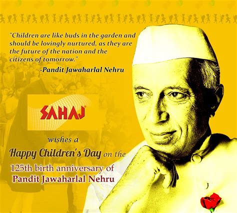 Sahaj‬ Wishes A Very Happy ‪‎childrensday‬ On The 125th Birth