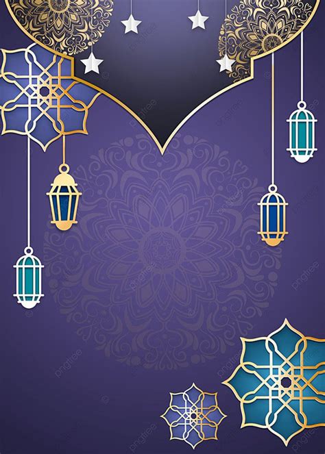 Purple Islamic Ramadan Iftar Pattern Background Ramadan Eid Ramadan