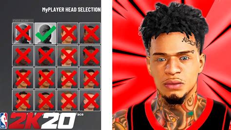New Best Face Creation In Nba 2k20 Most Drippiest Face For Guards