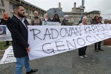 Radovan Karadzic Sentenced To Life For Bosnian War Crimes The New York Times