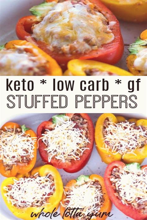 For even more quick and cheap dinner ideas, we've got plenty more cheap, easy recipes here. Healthy Keto Stuffed Peppers Without Rice in 2020 | Keto ...
