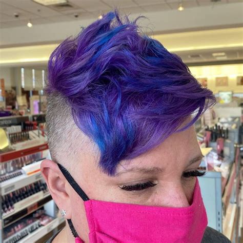 50 Gorgeous Short Purple Hair Color Ideas And Styles For 2024