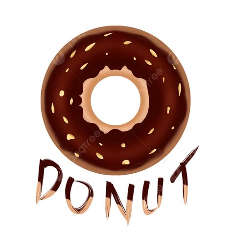 Chocolate Donuts Hd Transparent Chocolate Donuts Donut Ilustration